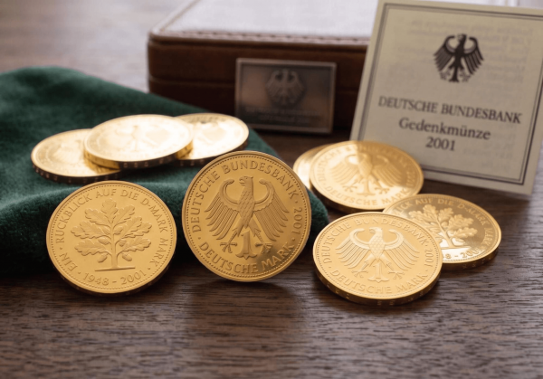 Ankauf 1 DM Goldmünze